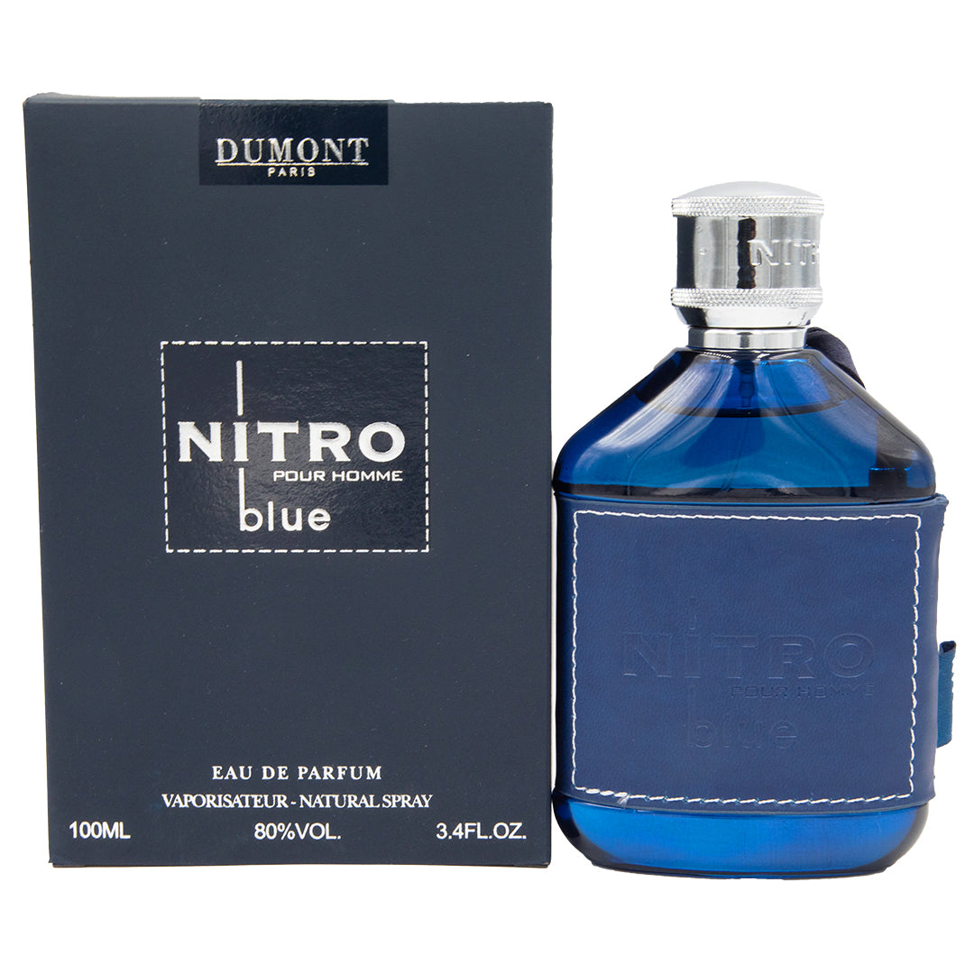 Nitro Pour Homme Blue Eau De Parfum Spray by Dumont 100ml/3.4oz