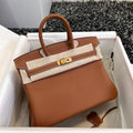 Hermes Birkin 25cm Gold Togo Leather Gold Hardware Bag
