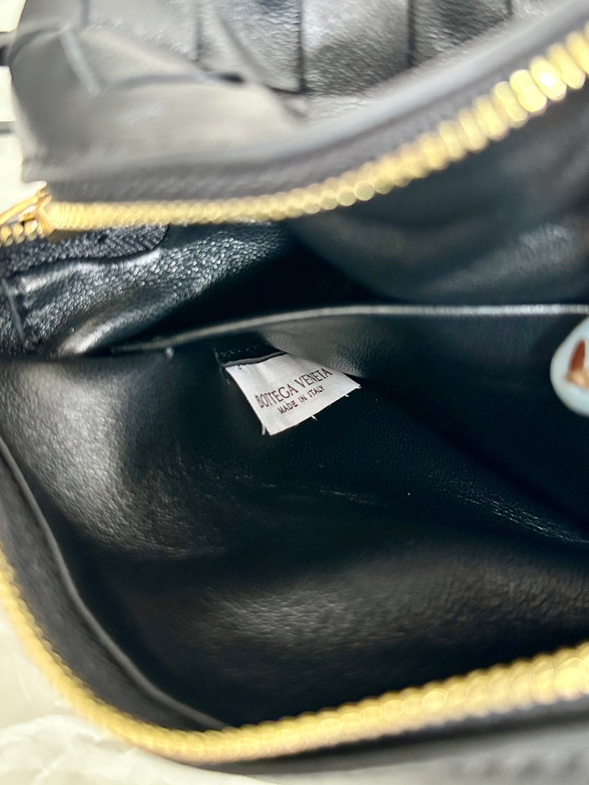 Bottega Veneta Bv Loop Mini 17cm Black Calfskin Bag