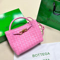 Bottega Veneta Small Andiamo 25cm Pink Lambskin Bag