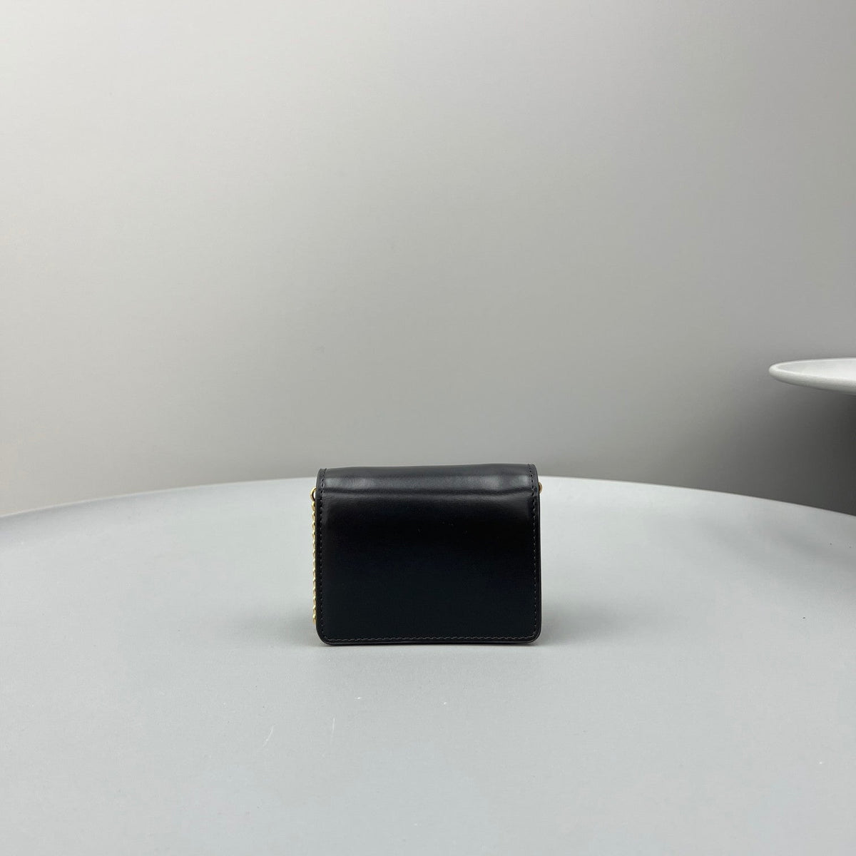 Celine Cuir Triphome 11 Black Calfskin Bag