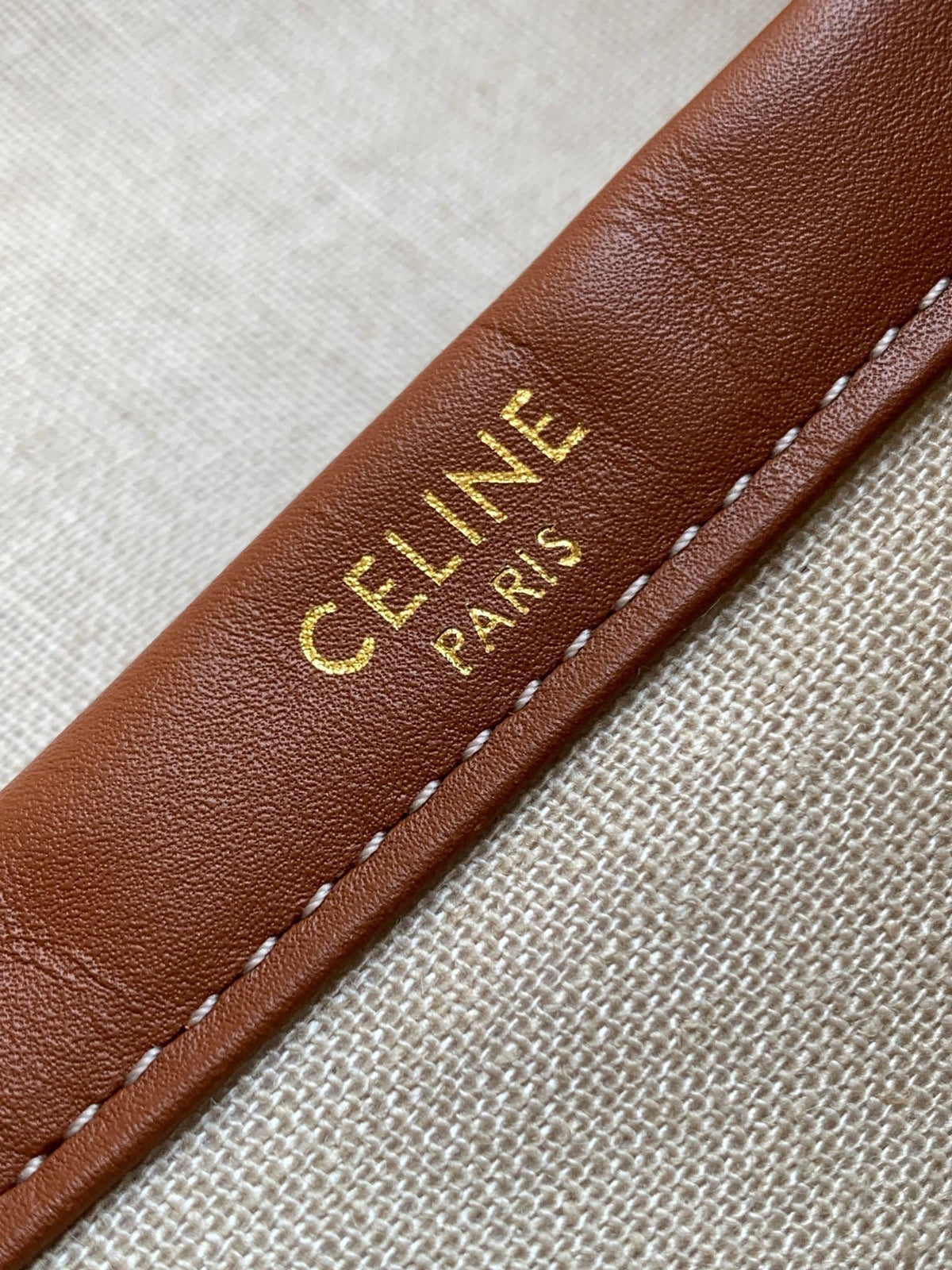 Celine Cabas Thais 41 Rainbow Fabric Tote