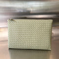 Bottega Veneta Intrecciato 30 in Light Grey Lambskin Bag