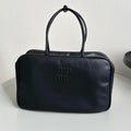 Beau Bag 34 in Black Leather