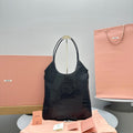 Hobo 40 Tote in Patchwork Black Calfskin