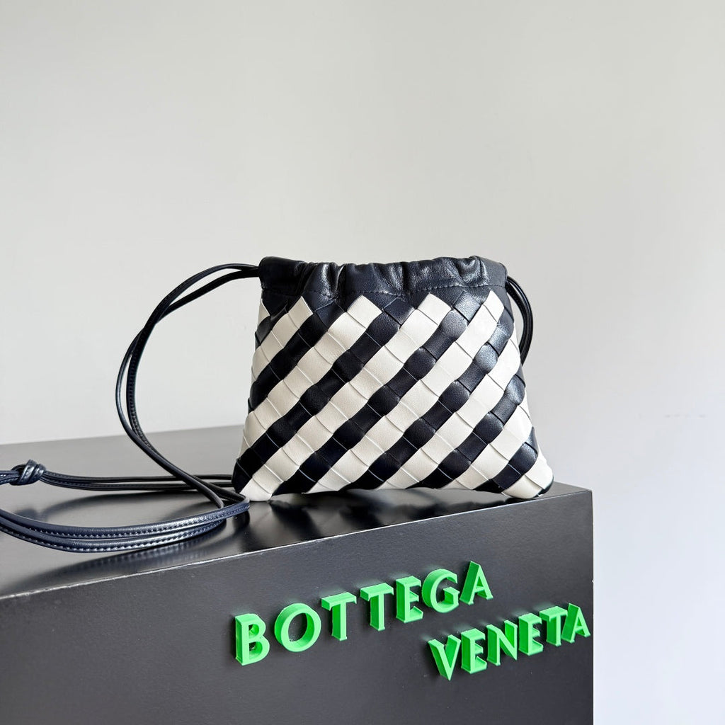 Bottega Veneta 25S Dustbag 21 in Zebra Pattern Calfskin Bag