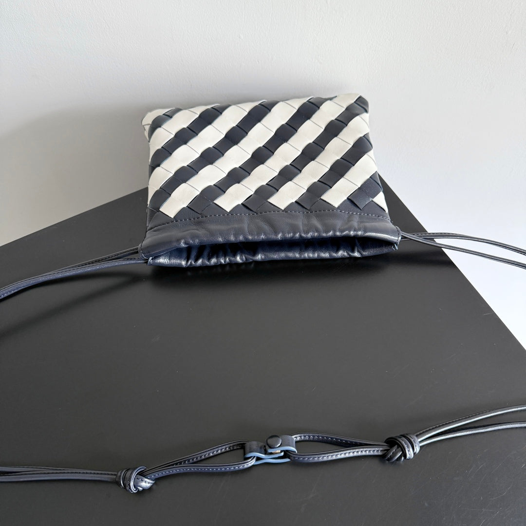 Bottega Veneta 25S Dustbag 21 in Zebra Pattern Calfskin Bag