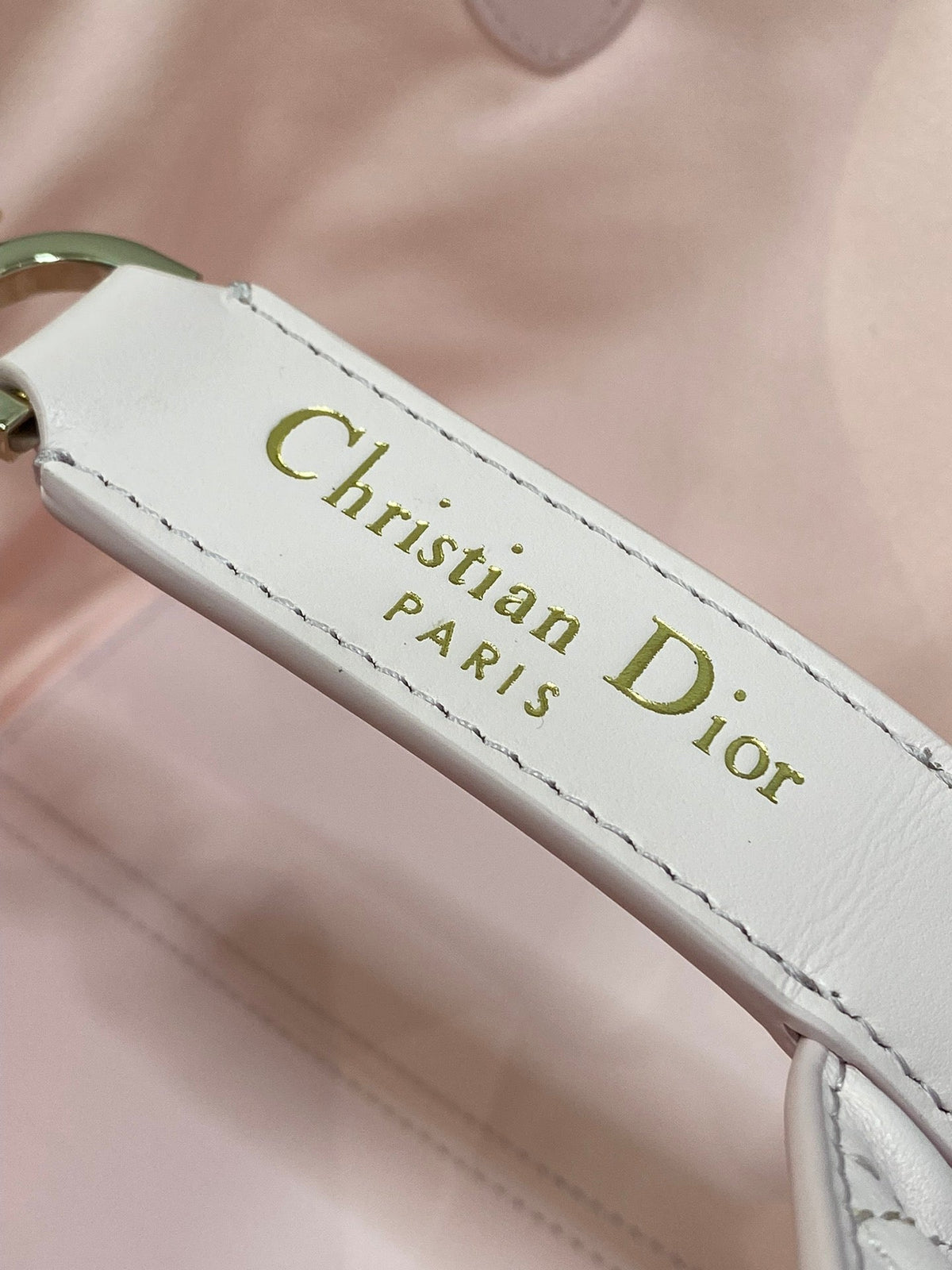 Dior Always Mini 23 Bag in Light Pink Macrocannage Calfskin