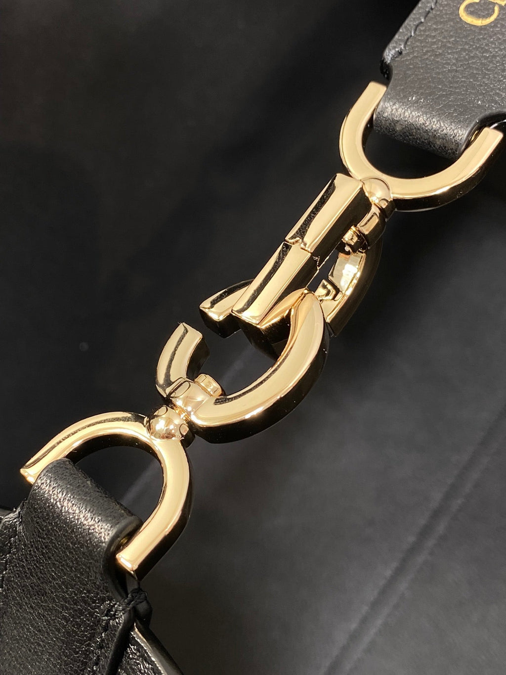 Dior Always Medium 28 Bag in Black Macrocannage Calfskin