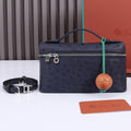 Loro Piana Extra Pocket L19 in Space Blue Ostrich Leather Bag