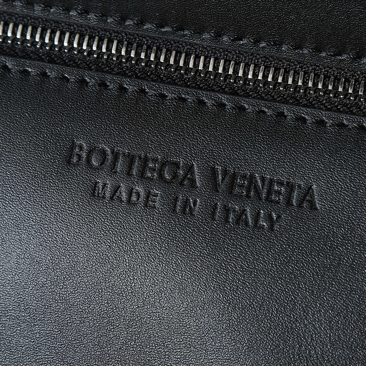 Bottega Veneta 25S Diago 22 in Black Calfskin Patent Silver Hardware Bag